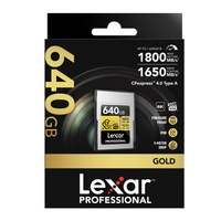 Lexar Professional CFexpress 4.0 Type A Gold 640GB