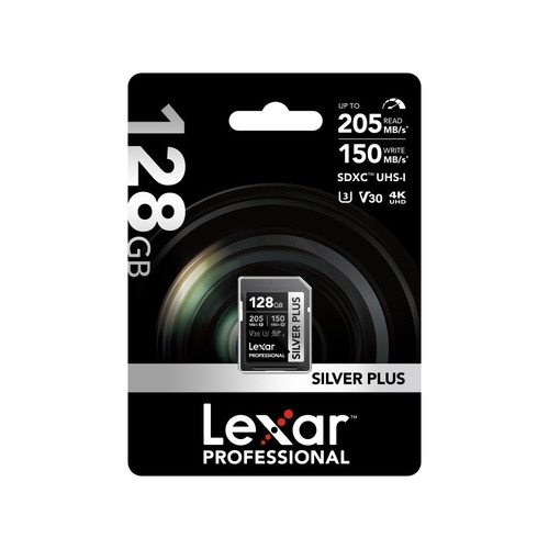 Lexar Professional Silver Plus SDXC - 128GB