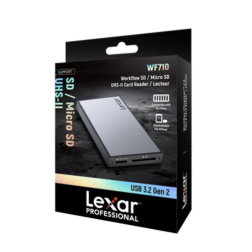 Lexar Professional Workflow SD/microSD UHS-II Card Reader