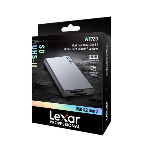 Lexar Professional Workflow Dual-Slot SD UHS-II Card Reader